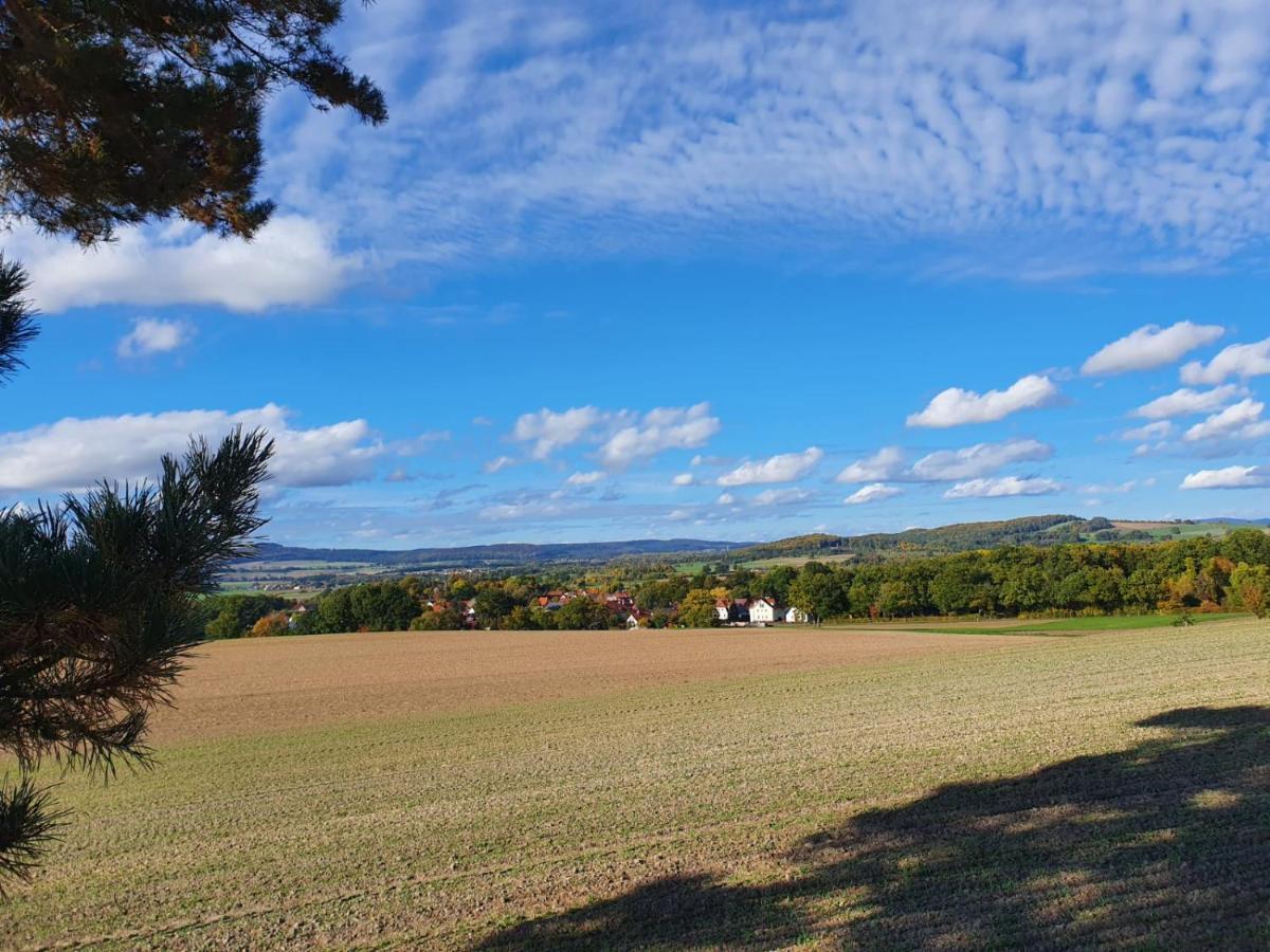 Ferienwohnung Am See Dillich - Eigener Garten - Ruhige Lage - Natur Vor Der Haustuer Borken  ภายนอก รูปภาพ